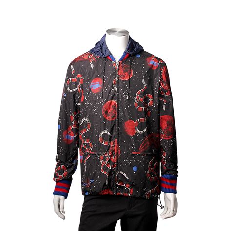 gucci snake space jacket|Gucci coats for women.